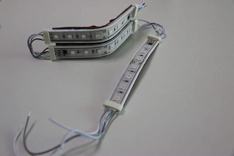 YLSTAR DC24V 7Led чип SMD5050 RGB мягкий светодиодный модуль водонепроницаемый освещение