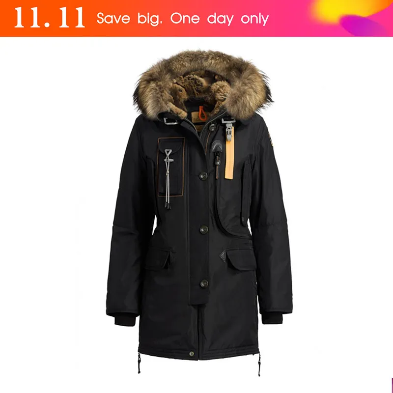 

2016 winter warm Hiking Down Jacket women down long kodiak women jacket winter parka down jacket free shipping