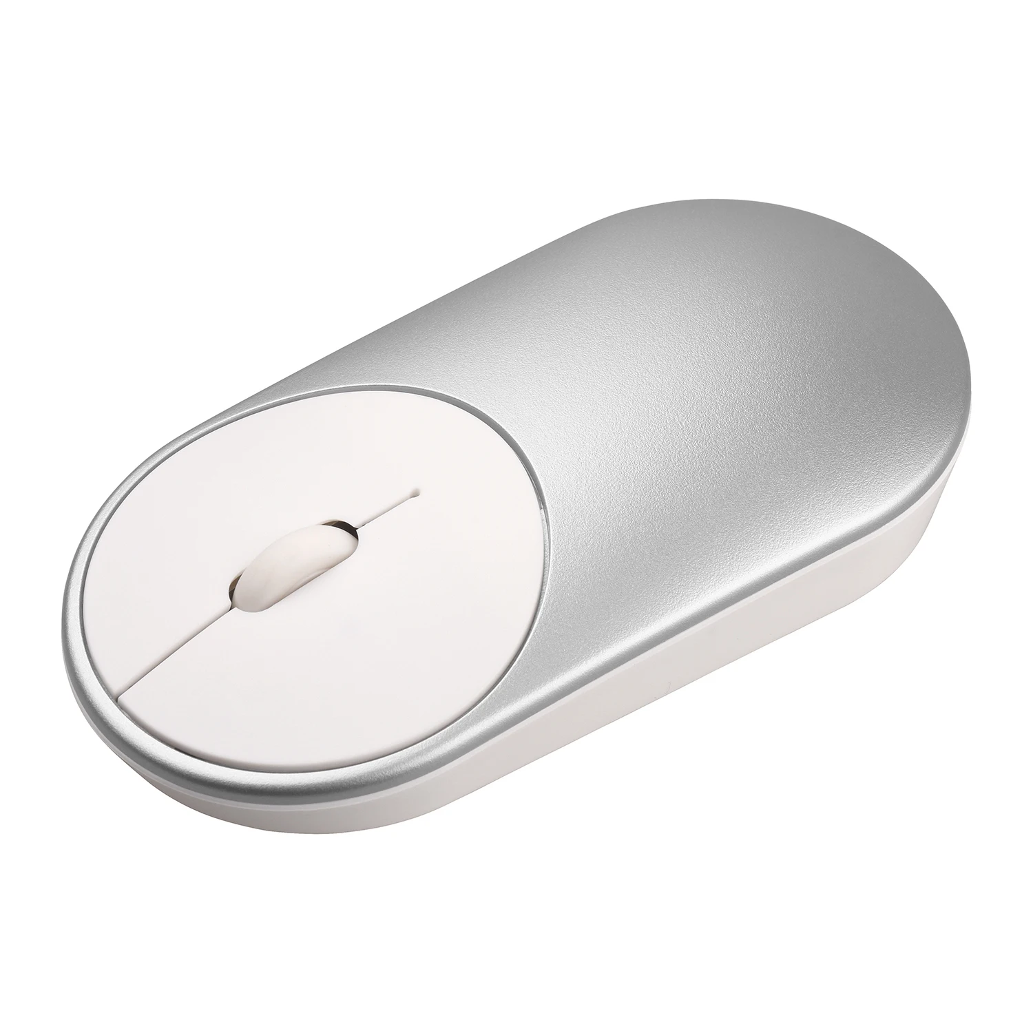 Мышь портативная беспроводная Mi оптическая Bluetooth 4,0 RF 2,4 GHz двойной режим подключения Mi офисная мышь - Цвет: Silver