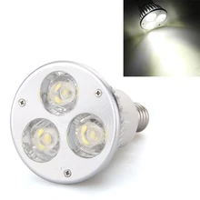 E14 3W 3 светодиодный светильник лампы белый высокой мощности 6500K