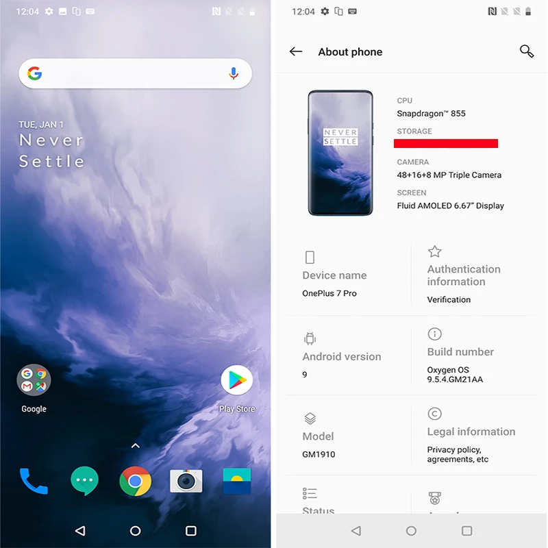 Oneplus 7 Pro мобильный телефон 6 67 &quot90 ГГц 2K 6/8G RAM 128/256G ROM Snapdragon 855 48MP 3x ZOOM камера 4000mAh NFC