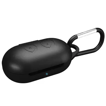 

Portable Clamshell Opening Anti-Shock Flexible Silicone Comprehensive Protective Case Full Cover for Samsung Galaxy Buds Sports