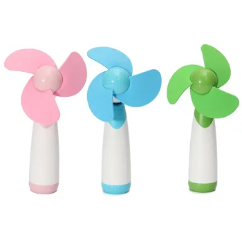 

Portable Handheld Mini Fan Super Mute Battery Operated For Cooling Fan Cute Silent Mini Fan For Children