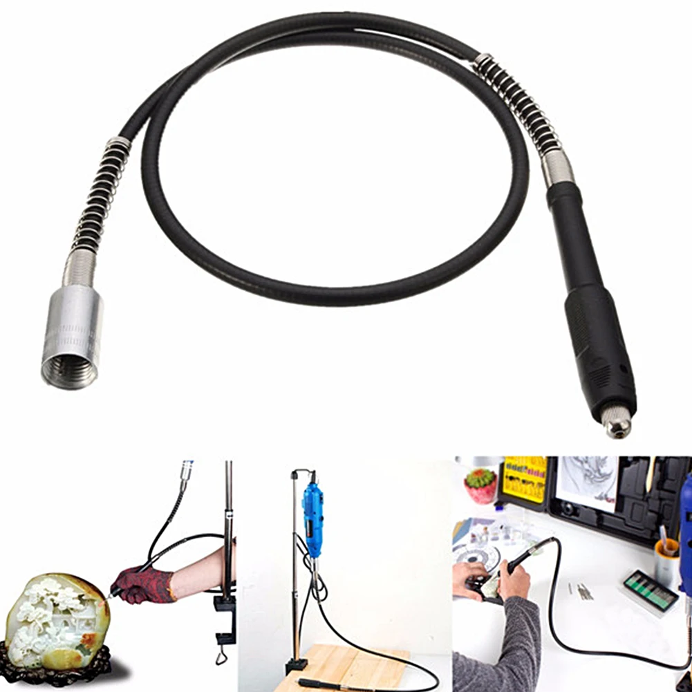 

106cm Flexible Drill Shaft Extension Keyless Chuck for Dremel Compatible Tool Accessory Attachment