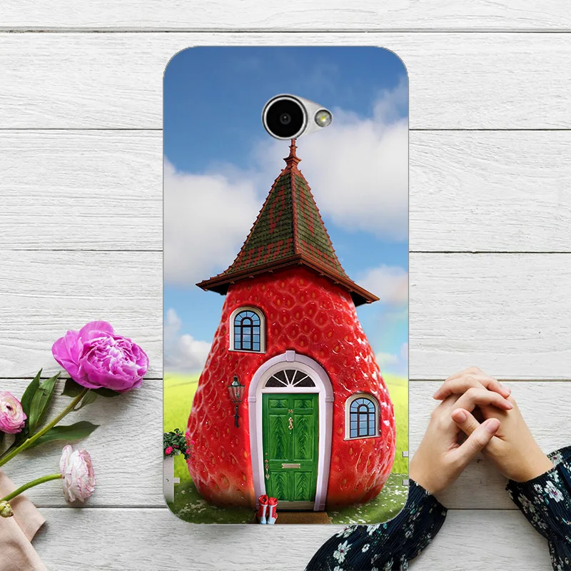 Чехол для телефона с изображением милого льва кота Жесткий LG K5 X220 X220DS X220MB 5.O&quot K 5