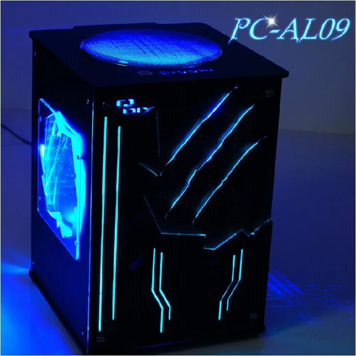 New Arrival Qdiy Pc Al09 Microatx Mini Itx Diy Vertical Air Duct