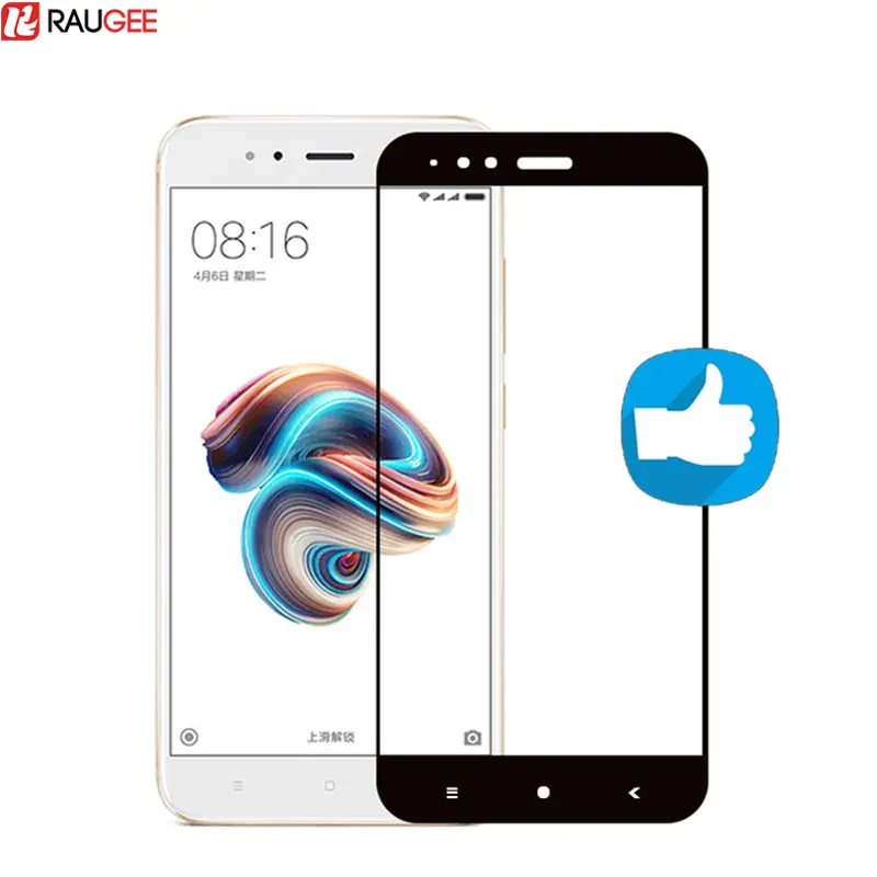 

For Xiaomi 5X Tempered Glass 9H 2.5D Scratch Proof Full Cover Screen Protector Film For Xiaomi 5X/Mi5X/Mi A1 MiA1