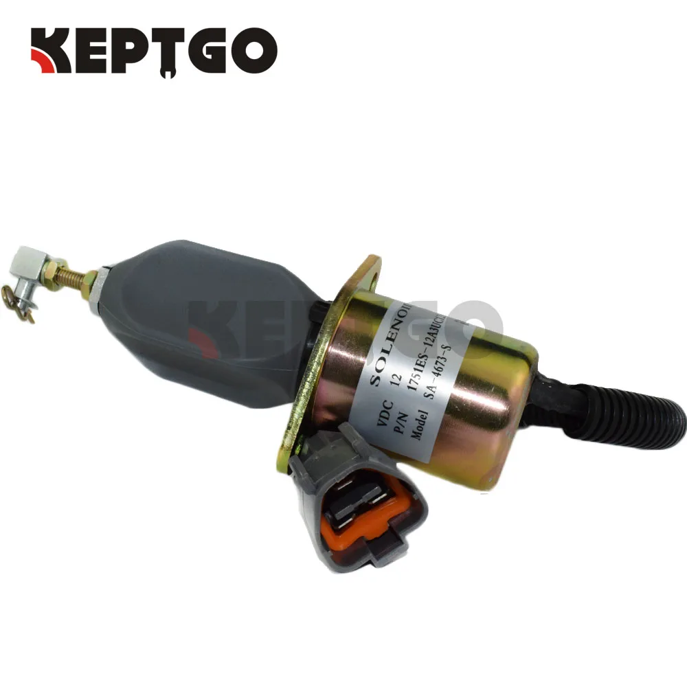 Соленоид остановки топлива 1751ES 12A3UC12B1S SA 4673 S 12В для Yanmar 4NTE94 двигателя Hyundai
