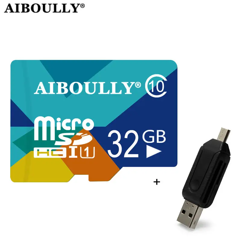 Купить Высокое качество Micro SD Card 8 ГБ 16 ГБ 32 ГБ 64 ГБ карты флэш памяти картао де memoria MicroSD + OTG Картридер для телефона Планшеты
