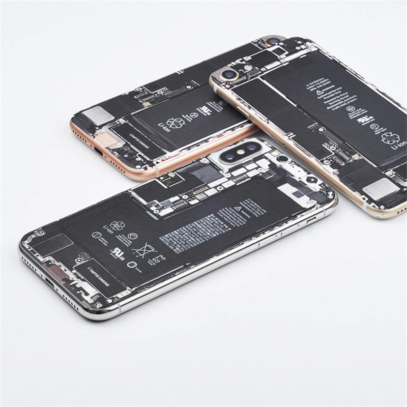Новинка веселая наклейка для ремонта телефонов iPhone 6 6S 7 8 Plus из ПВХ X Xr Xs Max прочная