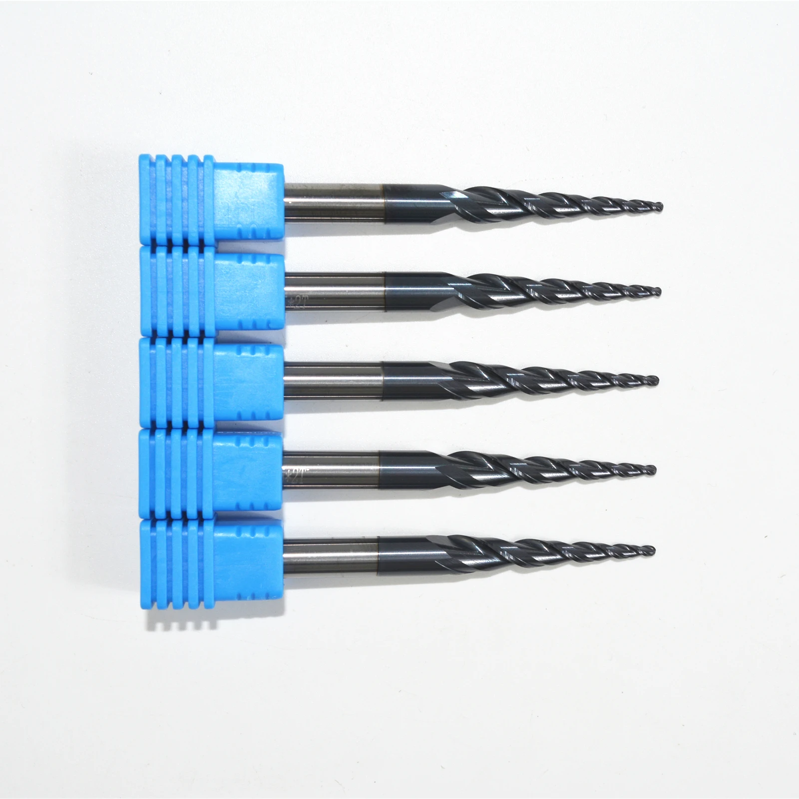 5PCS R0.75 * D6 30 5 75L HRC55 твердосплавные TiALN покрытием конус сферическим концом