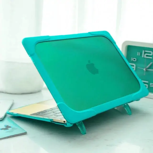 Solid Hard PVC Coque for MacBook Retina 12 A1534 Laptop Case Laptop Holder Funda For Macbook Retina 12 Shockproof Case Flip   (1)