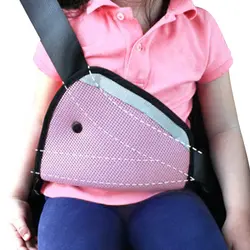 1 шт. удобные мягкие Детские коляски Автомобиля защита шеи multi-фикцию малыш взрослый автомобиль безопасный Fit ремня Настройщик детские уход