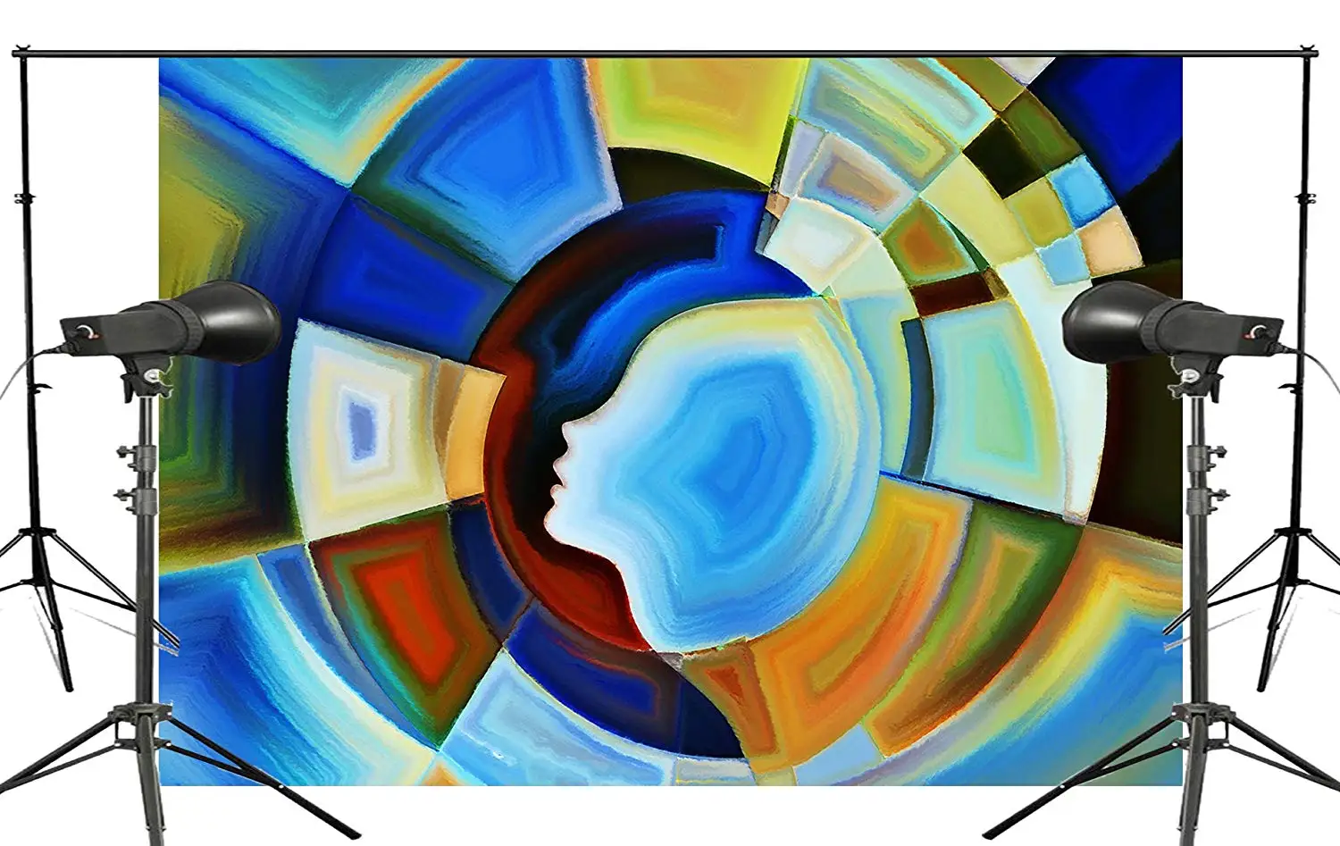

7x5ft Beautiful Abstract Painting Photography Background Colorful Backdrop Art Photo Studio Backdrop