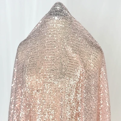 Lasui 3 метров = 1 лот яркими блестками морщин сетчатая кружевная ткань для платья Вуаль сценический Фон тканевый материал, аксессуары для поделок X0464 - Цвет: baby pink