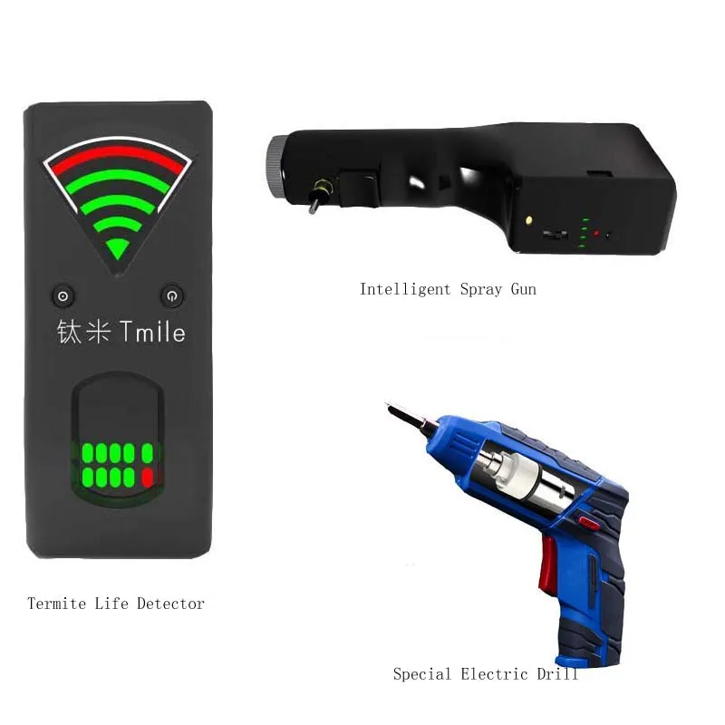 Termite детектор прецизионное сверло Интеллектуальный распылитель Termite лечение распылительный комплект-включает в себя полную систему обработки термитов