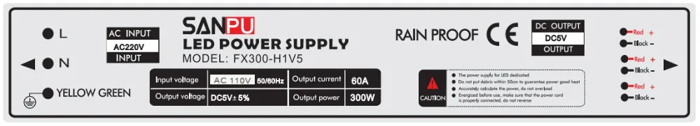 FX300-5 -110v