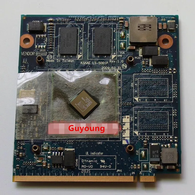  HD4570 HD5100 HD4650 VGA Video Graphics Card 512MB K000078110 LS-5001P FOR Toshiba L500 L550 A500 L