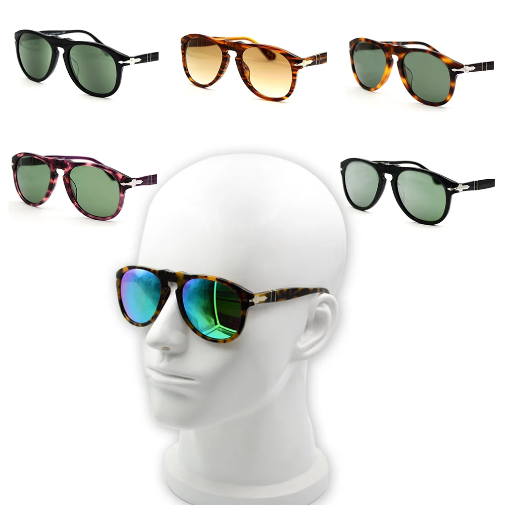 

Sunglasses 714 /649 Sunglasses Italian brand designer vintage classical pilot mirror tortoise arrow eyeglasses