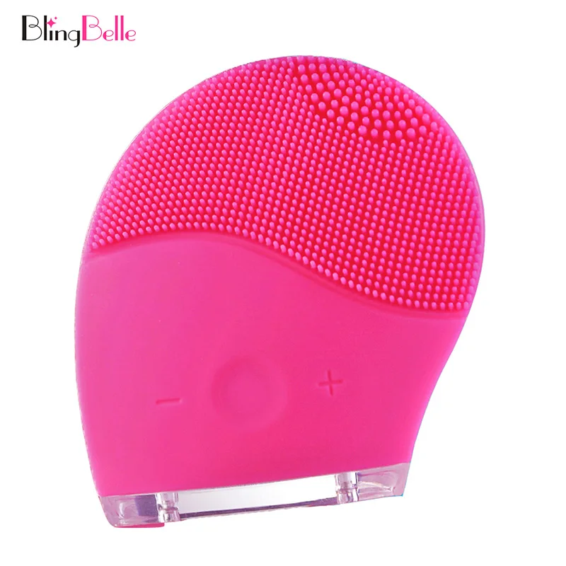 

BlingBelle Ultrasonic Peeling Ultrasonic Face Cleaning Skin Scrubber For All Skins Anti-Aging Waterproof Silicone Facial Brush