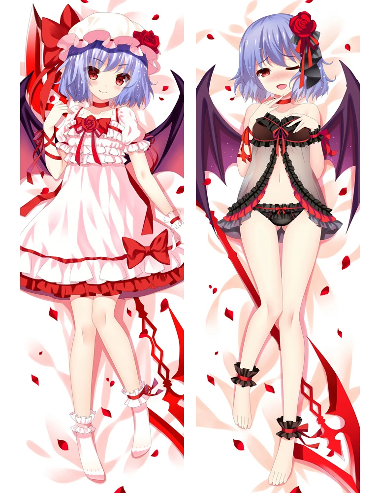 2017 August Anime TouHou Project Remilia Scarlet воплощение алого дьявола Подушка Dakimakura чехол для