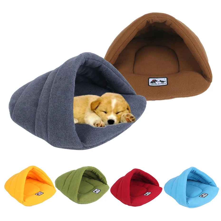 Title 3, 6 Colors Soft Polar Fleece Dog Beds Winter Warm...