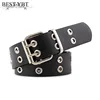 Best YBT Women Belt Imitation Leather Pin Buckle Belt New Punk Wind Jeans Fashion Individual Decorative Belt Chain Women Belt ► Photo 3/6