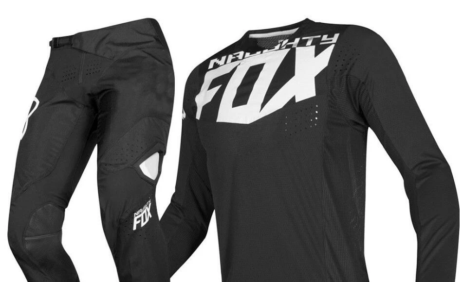 black motocross gear