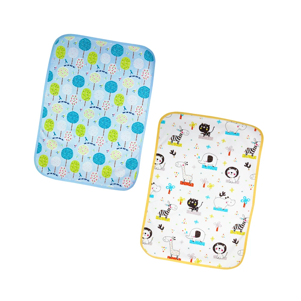 1 Pc Baby Changing Mat Cartoon Cotton Waterproof Sheet Baby Pad Table  Diapers Ur