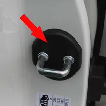 

4 pcs Door Lock Protect Cover Interior Trim for mazda 6 ATENZA 2014