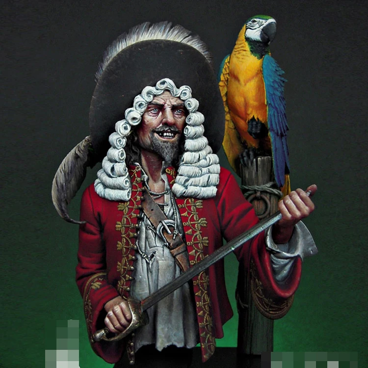 

1/12 Jean Fantin, St. Kitts, 1689 LIMITED EDITION, Resin Model Bust GK, Unassembled and unpainted kit