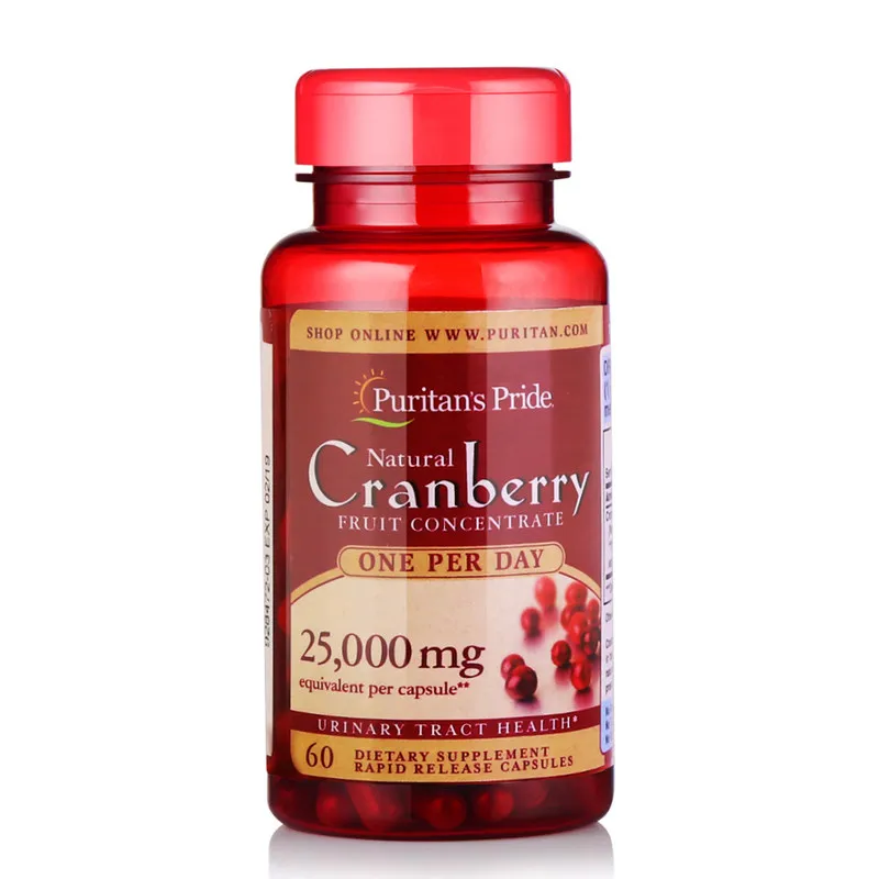 

Free shipping Cranberry 25,000 mg 60 pcs Fruit Concentrate