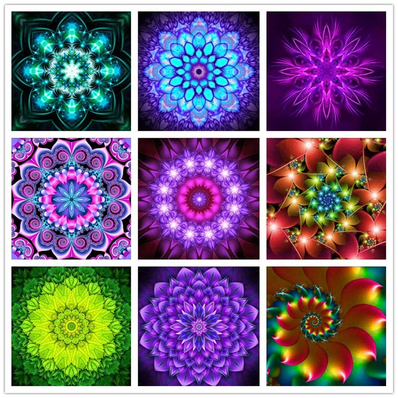 

Diamond painting full round flower diamond embroidery cross stitch sticker DIY mosaic