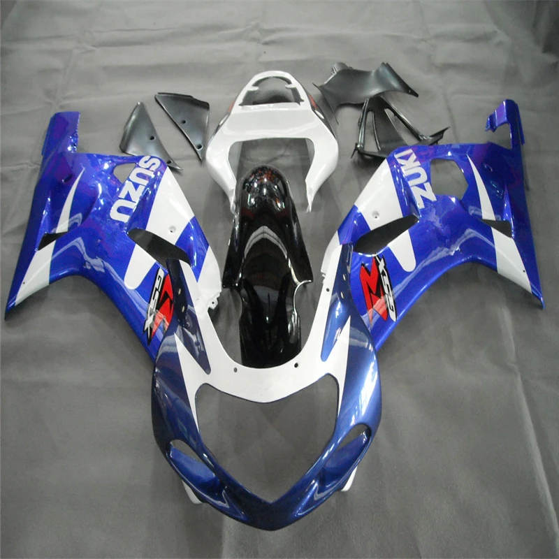 

Motorcycle Fairing Kit 2000 2001 2002 Injection Mold Blue White Frame For Suzuki GSXR 600 750 K1 K2 K3 Bodywork Brand Logo Decal