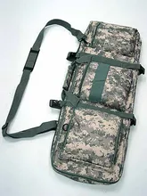 85 CM Nueva Tactical Heavy deslizamiento Llevar Dual Rifle Estuche Bolso Del Arma para M4 Airsoft Militar Caza Hombro Bolsa de Pesca mochila