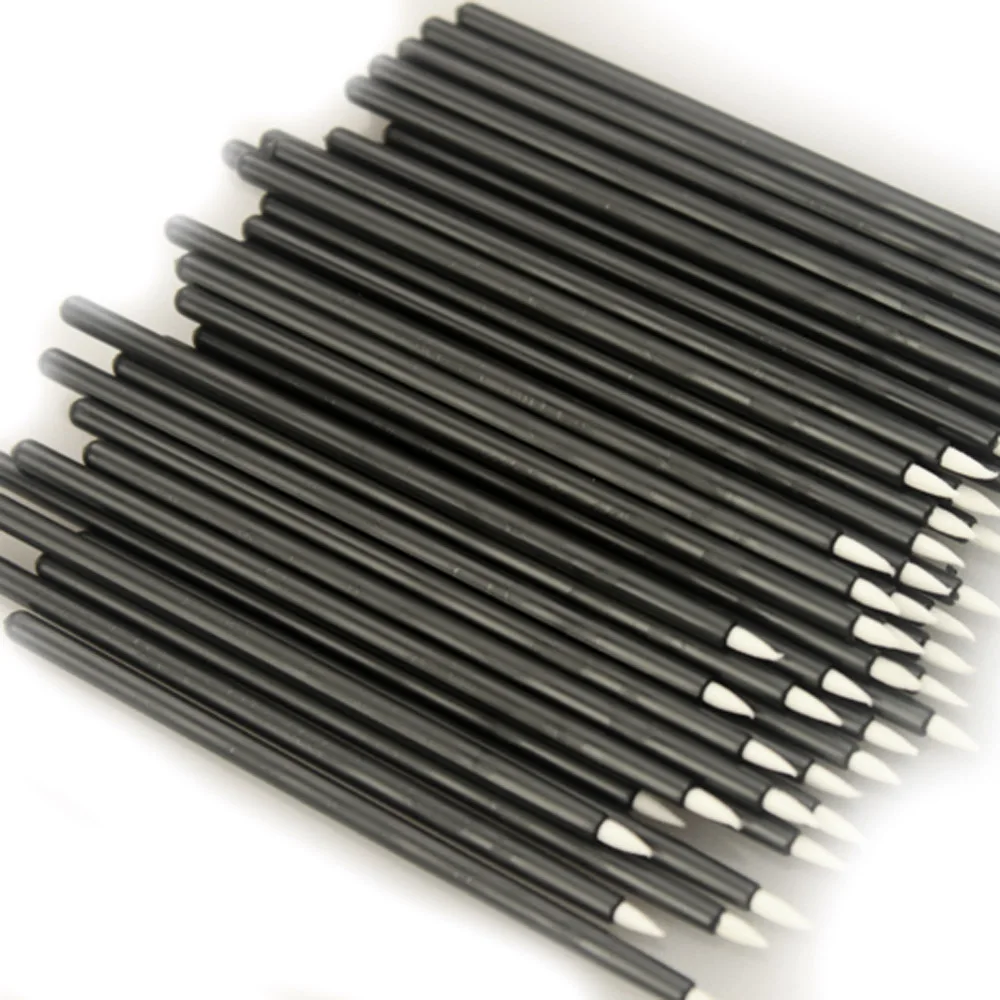 

Professional 50Pcs Cosmetic Makeup Tool One-off Disposable Eye shadow Eyeliner Wand Applicator Brush for Women Lady