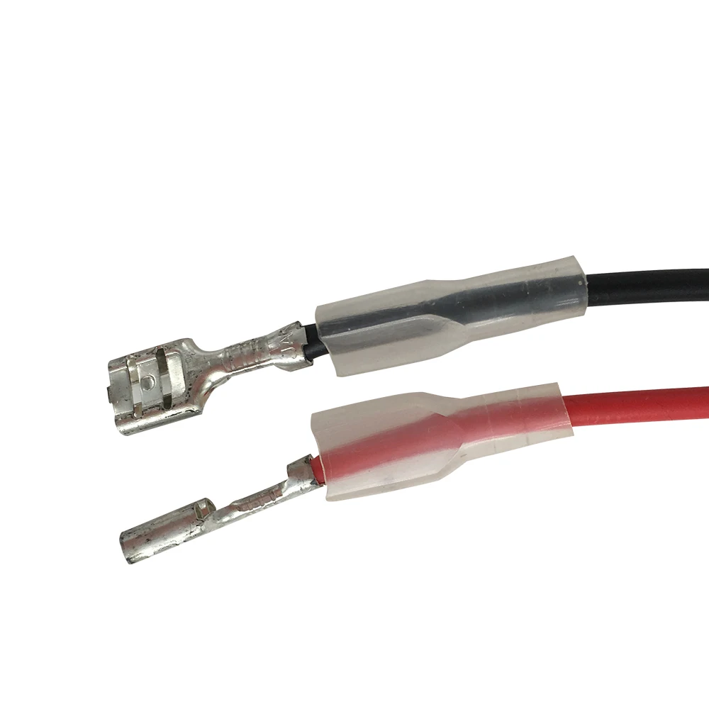 SKYJOYCE 50X Car Headlight Auto H1 HID Relay harness Connector Socket Extension Wire H1 Power Plug Adapter Connector Xenon Bulb (2)