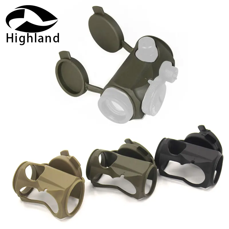 

Tactical Protective Sleeve Reflex Sight Eye Relief T1 Red Dot Scope Rubber Cover Scope Protective Holder -100% New brand Weight