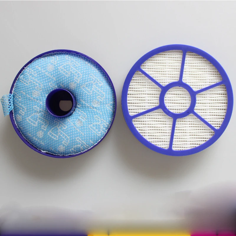 2PCS lot fit DYSON DC33 vacuum cleaner accessories filter two piece DC33 front and rear motor
