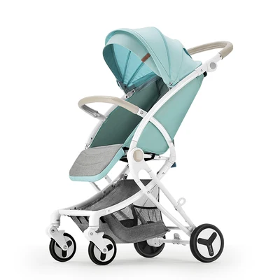 

Baby stroller lightweight folding portable stroller high landscape shock can sit reclining baby umbrella