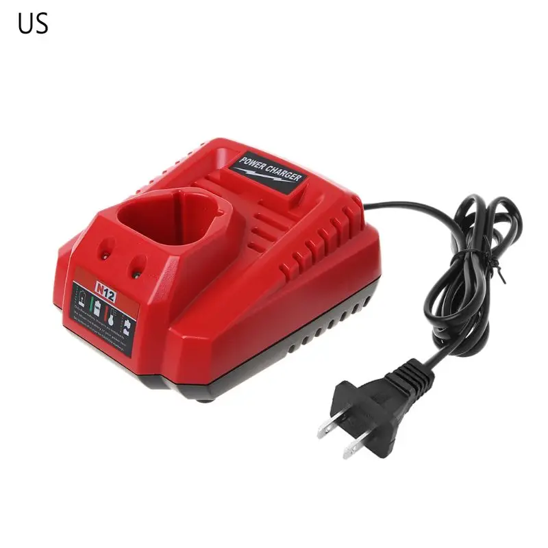 Для Milwaukee 10,8 V 12V 3.0A литий-ионное зарядное устройство N12 48-59-2401 48-11-2402 литий-ионный аккумулятор qiang