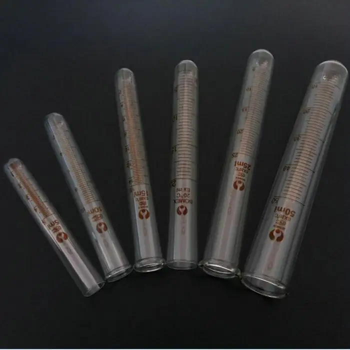 Graduated glass test tube-5