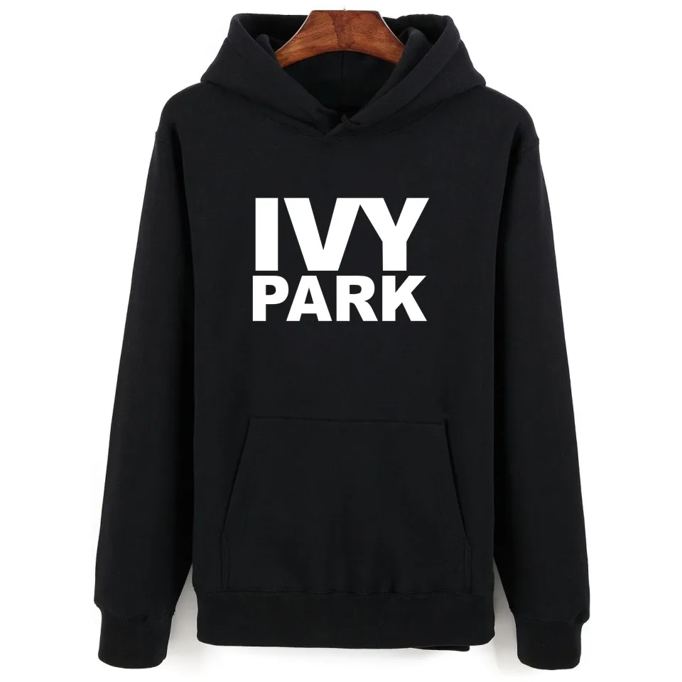 

Beyonce IVY Park Fashion Theme Winter Men Hoodies Sweatshirts Set Sleeve Letters Sweatshirt Lady Hoodies Black Casual Clothes