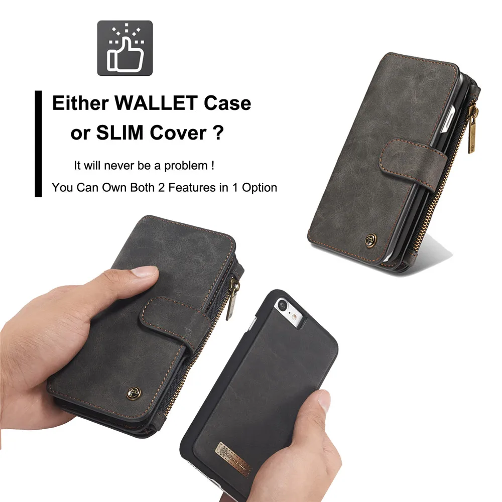 Для Apple iPhone 6Plus чехол Multifuntion Coque 8 Plus Чехол кошелек флип для 5 5S SE 6 6S 7