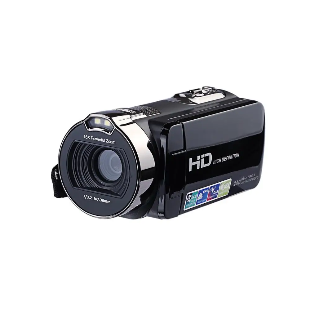 JRGK 312P Цифровая камера 24MP HD 1080P 2 7 &quotрекордер камеры ЖК-экран видеокамеры 16x мощный
