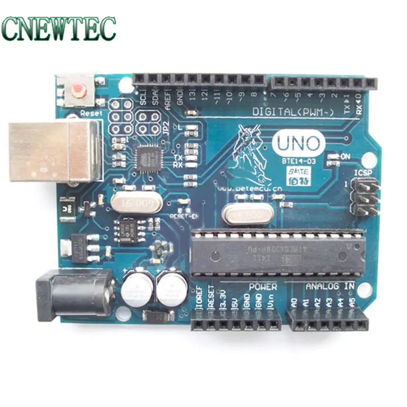 

UNO MEGA328P ATMEGA8U2 for Arduino Compatible NO USB CABLE
