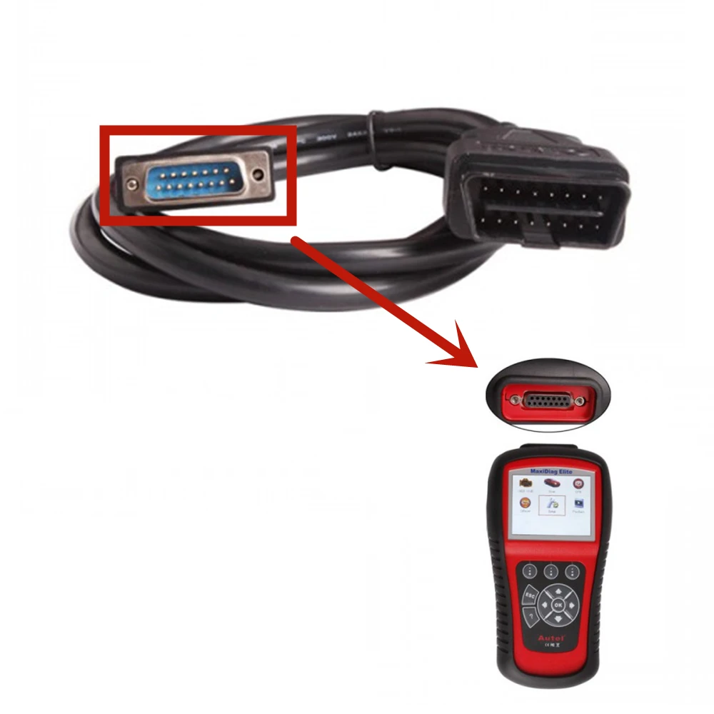 

Old Version Main Test Cable For Autel MaxiDiag Elite MD802