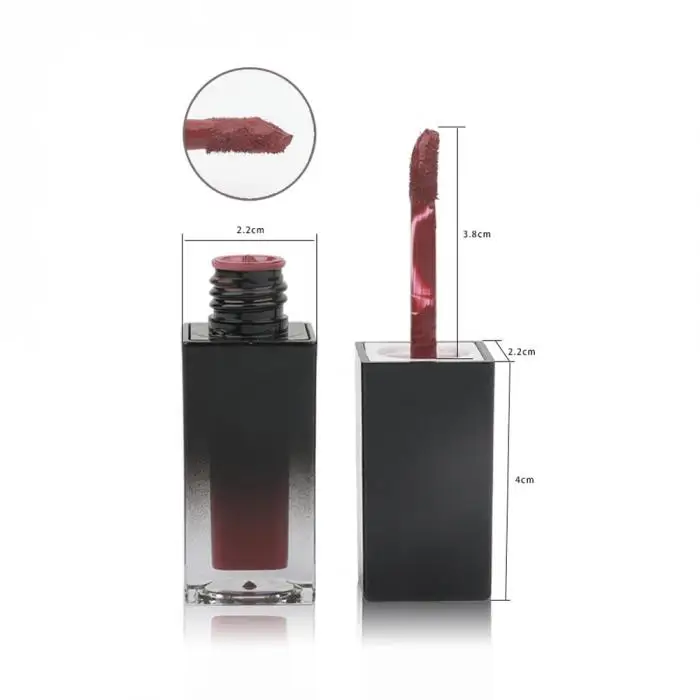 1 Pcs Lipstick Lip Glaze Moisturizing Long Lasting Portable Makeup Cosmetic for Women 789