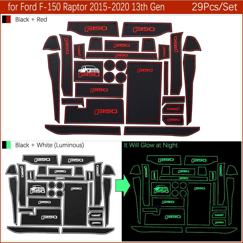 Противоскользящий коврик для телефона ворота шлифовальные маты чашки резиновые коврики коврик для Ford F150 F-150 Raptor F серии~ аксессуары наклейки