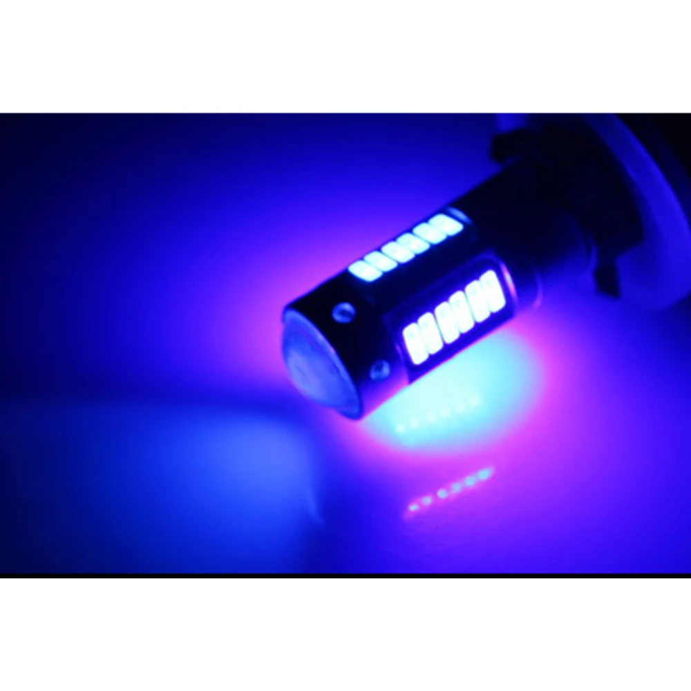 2 шт. светодиодный 14 Вт 1000ЛМ лампы Still/Flash 6000k H7 33 SMD 5630 автомобильный